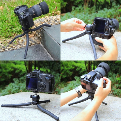 PULUZ Mini Octopus Flexible Tripod Holder with Ball Head for SLR Cameras, GoPro, Cellphone, Size: 25cmx4.5cm by PULUZ