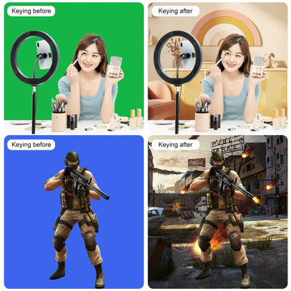 PULUZ 3m x 6m Photography Background Thickness Photo Studio Background Cloth Backdrop(Blue) by PULUZ