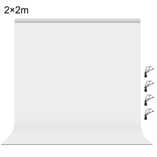 PULUZ 2m x 2m Photography Background Thickness Photo Studio Background Cloth Backdrop (White) - Solid Color by PULUZ | Online Shopping UK | buy2fix