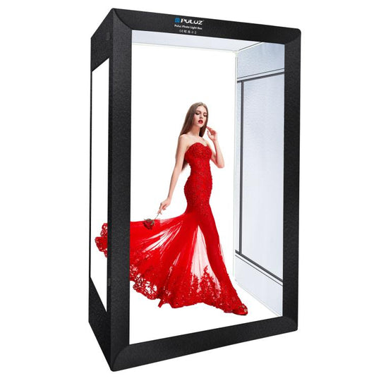 PULUZ 2m 240W 5500K Photo Light Studio Box Kit for Clothes / Adult Model Portrait(EU Plug)