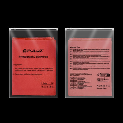 PULUZ 3m x 2m Photography Background Thickness Photo Studio Background Cloth Backdrop(Red) by PULUZ