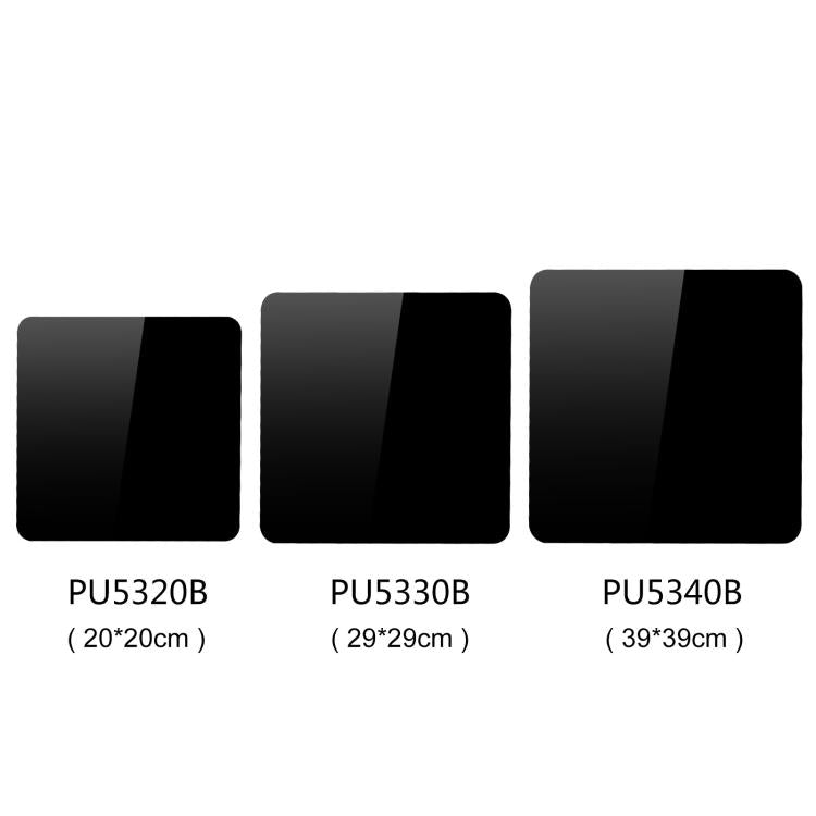 PULUZ 29cm Photography Acrylic Reflective Display Table Background Board(Black) by PULUZ