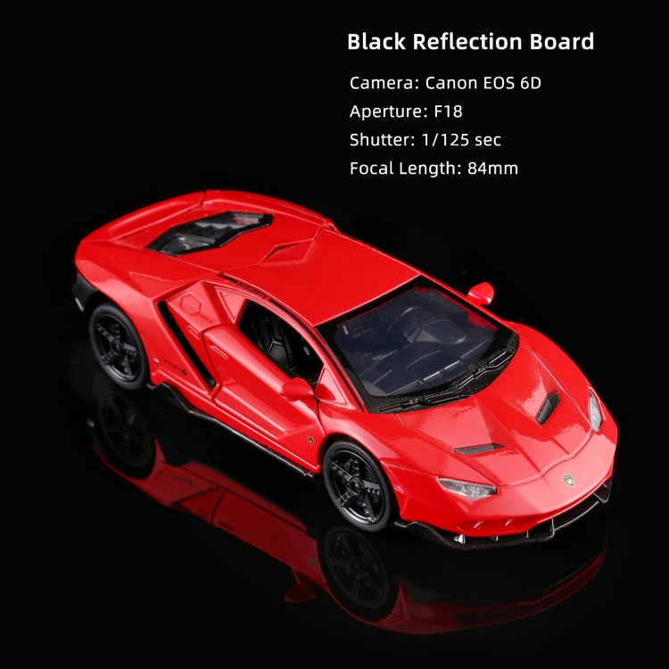 PULUZ 39cm Photography Acrylic Reflective Display Table Background Board(Black) by PULUZ