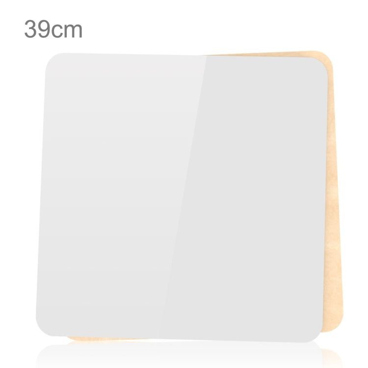 PULUZ 39cm Photography Acrylic Reflective Display Table Background Board(White) by PULUZ