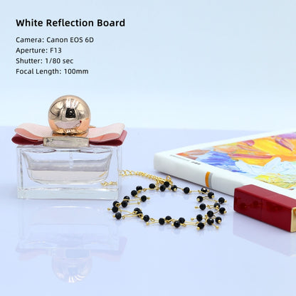 PULUZ 39cm Photography Acrylic Reflective Display Table Background Board(White) by PULUZ