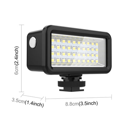 PULUZ 40 LEDs 40m Diving Waterproof Fill Light Camera Video Photo Studio Light (Black) by PULUZ