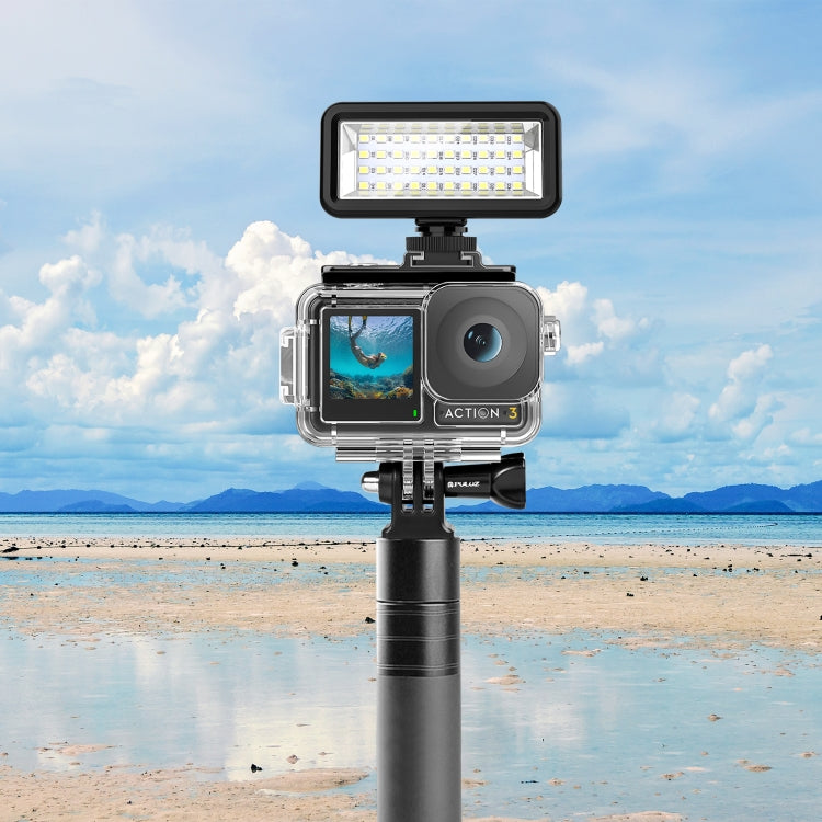 PULUZ 40 LEDs 40m Diving Waterproof Fill Light Camera Video Photo Studio Light (Black) by PULUZ