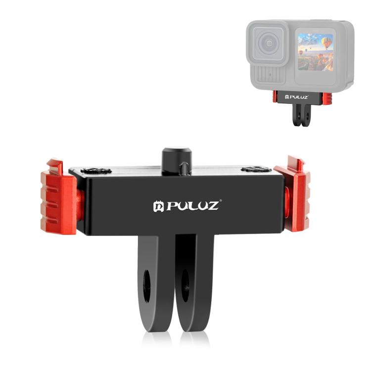 For GoPro HERO13 Black PULUZ Magnetic Quick Release Base Mount (Black Red) by PULUZ