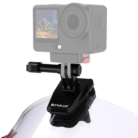 PULUZ Motorcycle Windshield Clip Bracket Camera Mount (Black)
