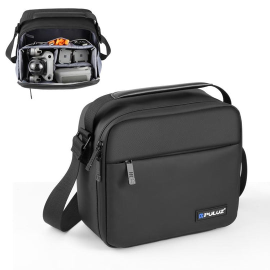 PULUZ Portable Carry Bag Single Shoulder Storage Bag for DJI Mini Series Drone / DJI Osmo Pocket Series (Black)