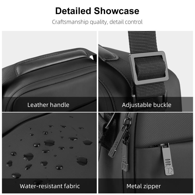 PULUZ Portable Carry Bag Single Shoulder Storage Bag for DJI Mini Series Drone / DJI Osmo Pocket Series (Black) - Carry Cases & Bags by PULUZ | Online Shopping UK | buy2fix