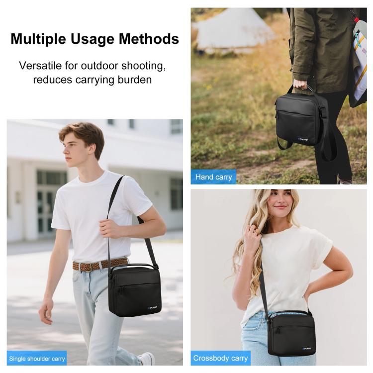 PULUZ Portable Carry Bag Single Shoulder Storage Bag for DJI Mini Series Drone / DJI Osmo Pocket Series (Black) - Carry Cases & Bags by PULUZ | Online Shopping UK | buy2fix