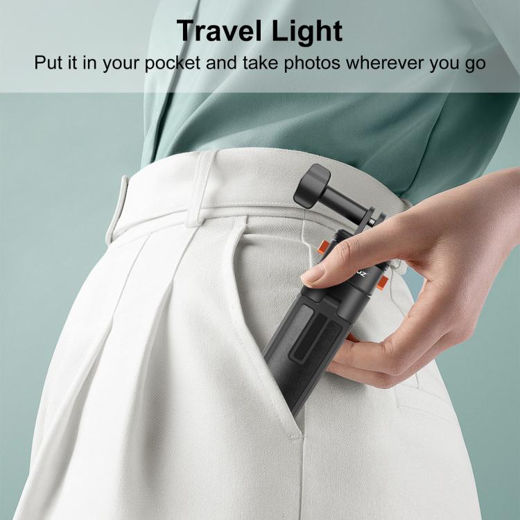 PULUZ Mini Magnetic Quick Release Selfie Stick Tripod (Black) - Holder by PULUZ | Online Shopping UK | buy2fix