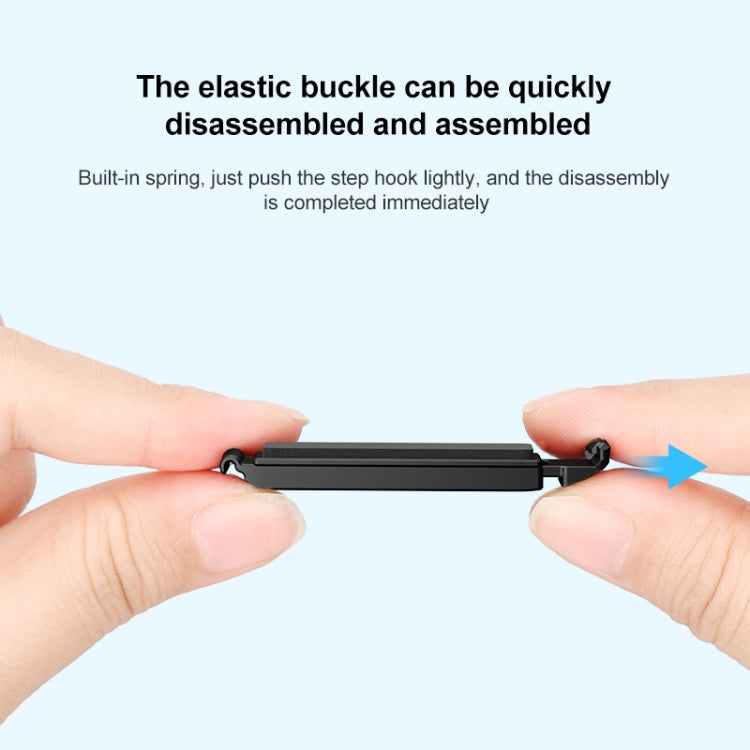 PULUZ Aluminum Alloy Vertical Shooting Magnetic Quick-release Battery Side Interface Cover for Insta360 Ace Pro 2 (Black) - Others by PULUZ | Online Shopping UK | buy2fix