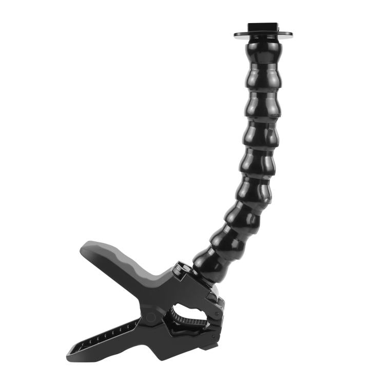 PULUZ Action Sports Cameras Jaws Flex Clamp Mount with Phone Clamp (Black) - Holder by PULUZ | Online Shopping UK | buy2fix