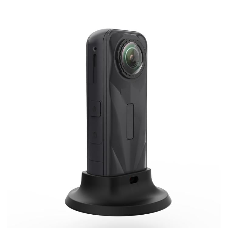 For Insta360 X5 PULUZ Silicone Dock Desktop Adhesive Base Bracket (Black) - Mount & Holder by PULUZ | Online Shopping UK | buy2fix