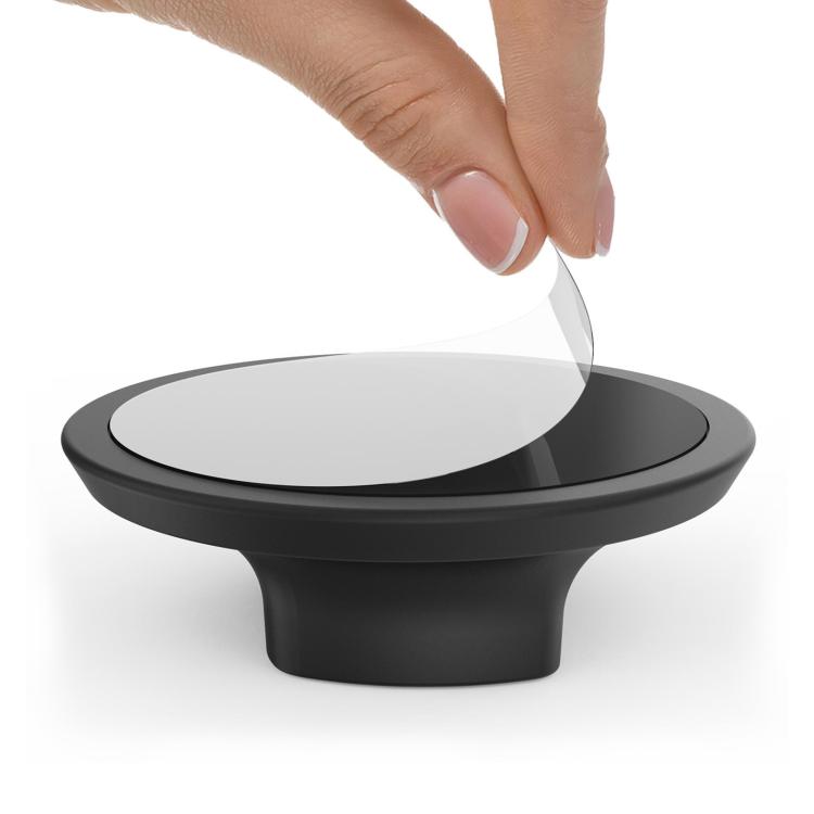 For DJI Osmo Pocket 3 PULUZ Adhesive Type Silicone Dock Desktop Base Bracket (Black) - Mount & Holder by PULUZ | Online Shopping UK | buy2fix