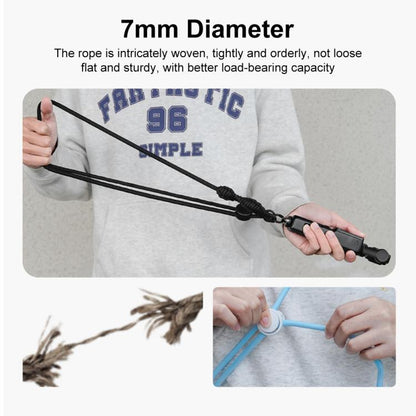 PULUZ Sports Camera Lanyard Long Adjustable Anti-lost Rope for DJI OSMO Pocket 3 / Insta360 X5 (Black) -  by PULUZ | Online Shopping UK | buy2fix