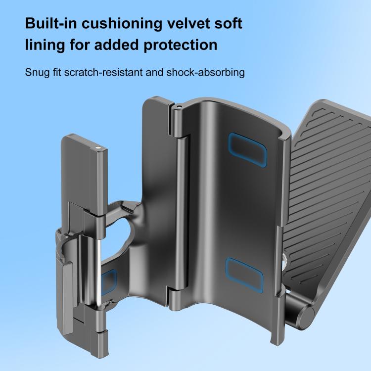 For DJI Osmo Pocket 3 PULUZ Folding Magnetic Mount Base Bracket (Black) - Mount & Holder by PULUZ | Online Shopping UK | buy2fix