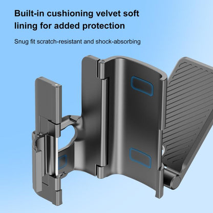 For DJI Osmo Pocket 3 PULUZ Folding Magnetic Mount Base Bracket (Black) - Mount & Holder by PULUZ | Online Shopping UK | buy2fix