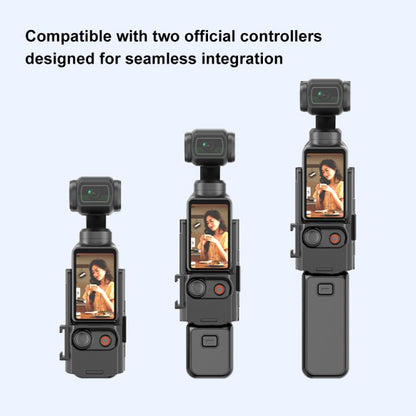 For DJI Osmo Pocket 3 PULUZ Folding Magnetic Mount Base Bracket (Black) - Mount & Holder by PULUZ | Online Shopping UK | buy2fix