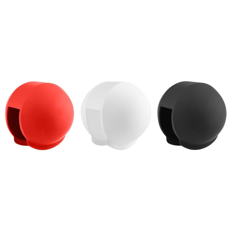 For Insta360 X5 PULUZ Invisible Dive Case Lens Guard Silicone Protective Lens Cap Cover (Red) - Len Accessories by PULUZ | Online Shopping UK | buy2fix