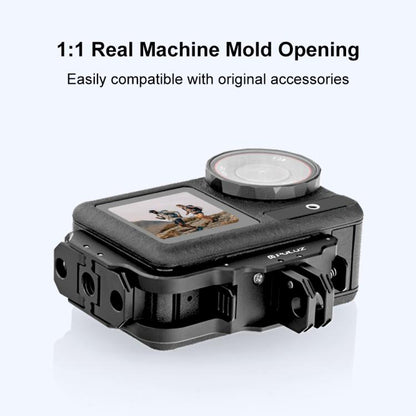 For DJI Osmo Action 5 Pro / 4 PULUZ Vertical Horizontal Shooting Quick Release Metal Magnetic L Bracket (Black) - Mount & Holder by PULUZ | Online Shopping UK | buy2fix