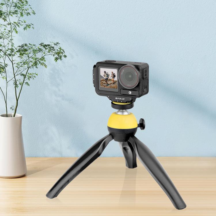 For DJI Osmo Action 5 Pro / 4 PULUZ Vertical Horizontal Shooting Quick Release Metal Magnetic L Bracket (Black) - Mount & Holder by PULUZ | Online Shopping UK | buy2fix