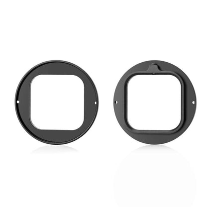 For Insta360 Ace Pro 2 PULUZ 52mm UV Lens Filter Adapter Ring with Lens Cover (Black) - Len Accessories by PULUZ | Online Shopping UK | buy2fix