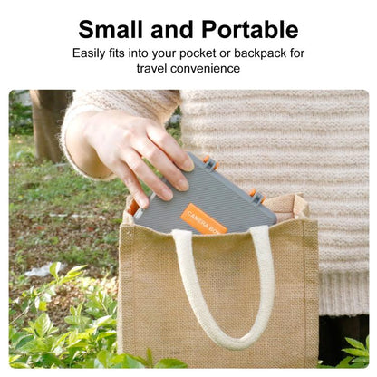 For DJI Osmo Action 5 Pro / 4 / 3 PULUZ Waterproof Hard Carrying Suitcase Outdoor Protective Storage Box (Grey) - Case & Bags by PULUZ | Online Shopping UK | buy2fix