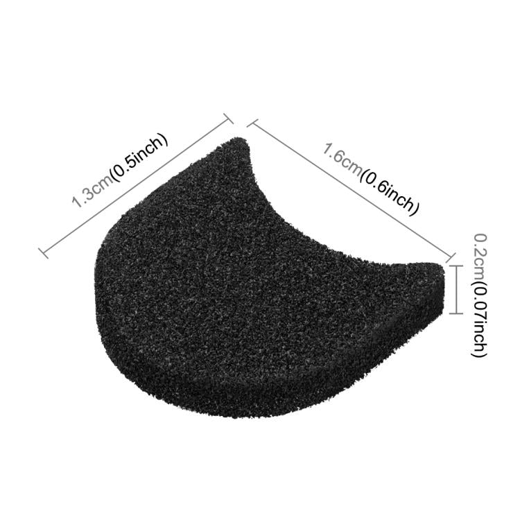 For Insta360 GO 3 / 3S PULUZ 6pcs Noise Reduction Windshield Foam Gasket (Black) - Case & Bags by PULUZ | Online Shopping UK | buy2fix