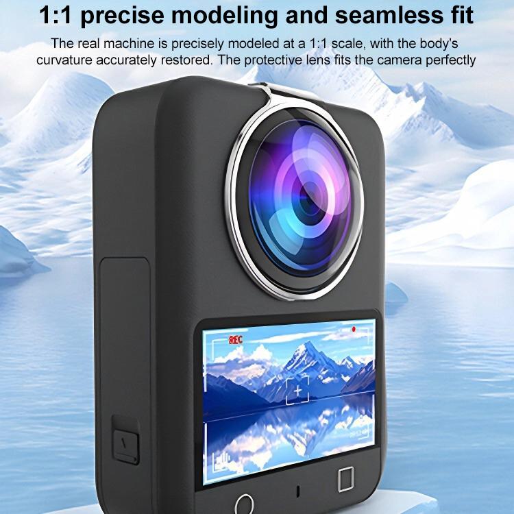 For DJI Osmo 360 PULUZ Lens Guard PC Protective Cover (Transparent) - Case & Bags by PULUZ | Online Shopping UK | buy2fix