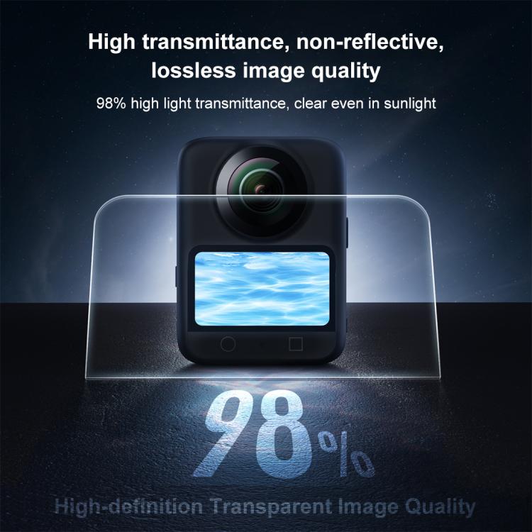 For DJI Osmo 360 PULUZ Screen Explosion-proof Tempered Glass Films (Transparent) - Protective Film & Stickers by PULUZ | Online Shopping UK | buy2fix