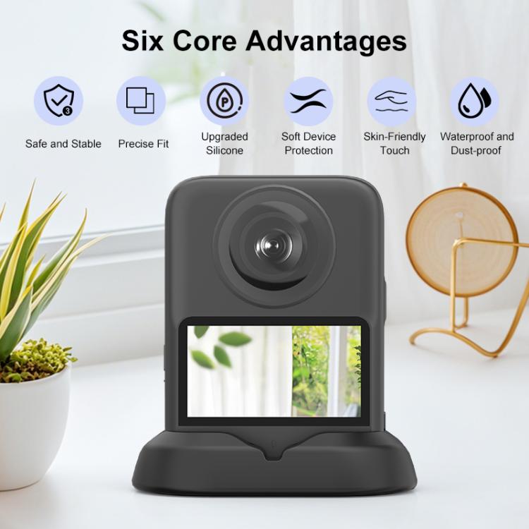 For DJI Osmo 360 PULUZ Car Plastic Base Stand (Black) - Mount & Holder by PULUZ | Online Shopping UK | buy2fix