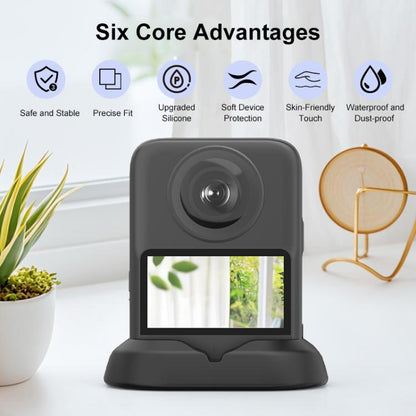 For DJI Osmo 360 PULUZ Car Plastic Base Stand (Black) - Mount & Holder by PULUZ | Online Shopping UK | buy2fix