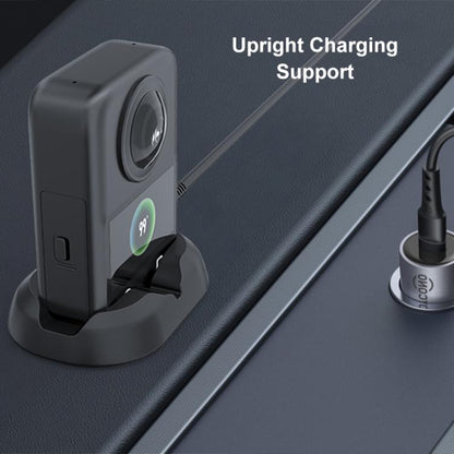 For DJI Osmo 360 PULUZ Car Plastic Base Stand (Black) - Mount & Holder by PULUZ | Online Shopping UK | buy2fix