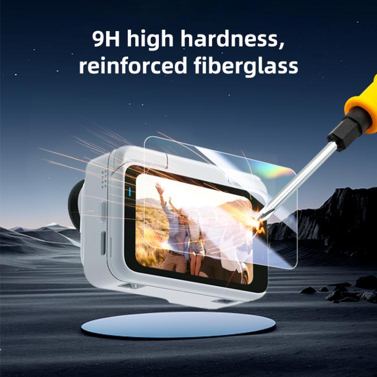 For Insta360 GO Ultra PULUZ 2 in 1 Screen + Lens Tempered Glass Film (Transparent) - Protective Film & Stickers by PULUZ | Online Shopping UK | buy2fix