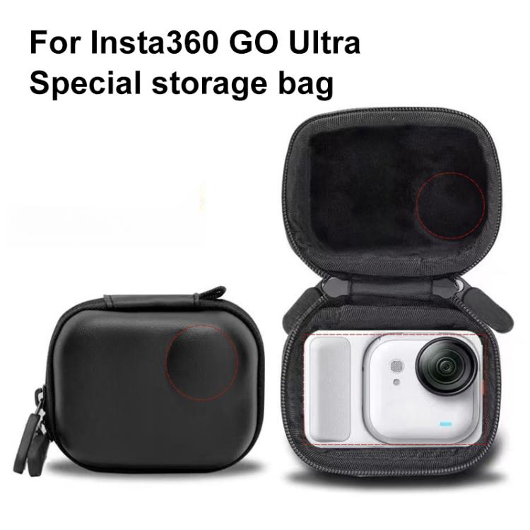 For Insta360 GO Ultra PULUZ Mini Portable Body EVA Storage Bag (Black) - Case & Bags by PULUZ | Online Shopping UK | buy2fix