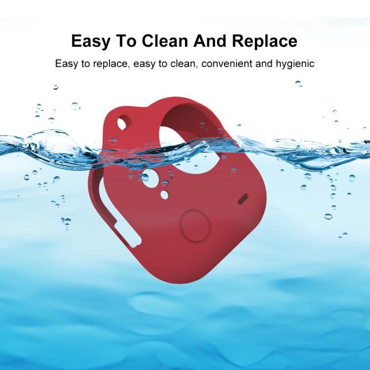 For Insta360 GO Ultra PULUZ Body Silicone Protective Cover with Lens Cap & Lanyards (Red) - Case & Bags by PULUZ | Online Shopping UK | buy2fix