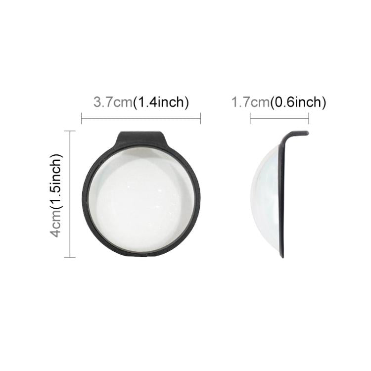 For DJI Osmo 360 PULUZ Optical Tempered Glass Cover Protective Lens Guard (Black) - Other by PULUZ | Online Shopping UK | buy2fix