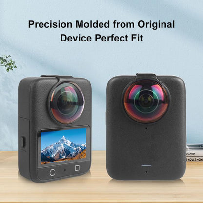 For DJI Osmo 360 PULUZ Optical Tempered Glass Cover Protective Lens Guard (Black) - Other by PULUZ | Online Shopping UK | buy2fix