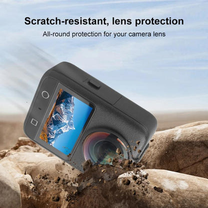 For DJI Osmo 360 PULUZ Optical Tempered Glass Cover Protective Lens Guard (Black) - Other by PULUZ | Online Shopping UK | buy2fix