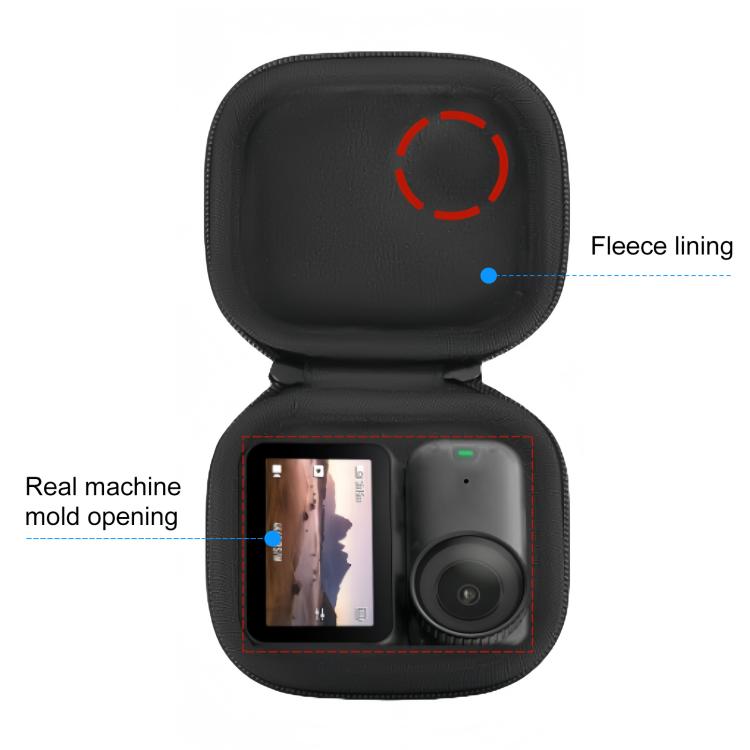 For DJI Osmo Nano PULUZ Mini Portable EVA Hard Storage Bag (Black) - Case & Bags by PULUZ | Online Shopping UK | buy2fix