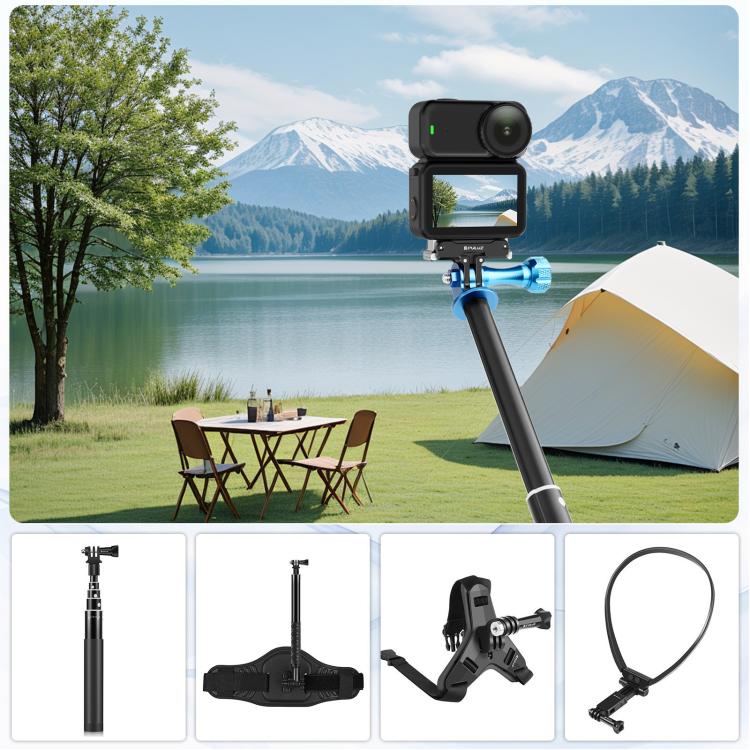 For DJI Osmo Nano PULUZ Magnetic Metal Quick Release Base Mount (Black) - Mount & Holder by PULUZ | Online Shopping UK | buy2fix