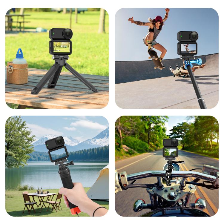 For DJI Osmo Nano PULUZ Magnetic Metal Quick Release Base Mount (Black) - Mount & Holder by PULUZ | Online Shopping UK | buy2fix