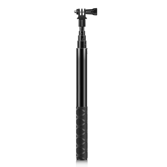 PULUZ 110cm Metal Selfie Stick Monopod with Invisible Adapter Base & Screw for Insta360 One RS / X2 / X3 / X4 / DJI Osmo 360 by PULUZ