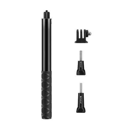 PULUZ 110cm Metal Selfie Stick Monopod with Invisible Adapter Base & Screw for Insta360 One RS / X2 / X3 / X4 / DJI Osmo 360 by PULUZ