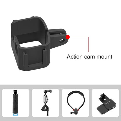 For DJI OSMO Pocket 3 PULUZ Protection Frame Cage Expansion Adapter Bracket (Black) by PULUZ