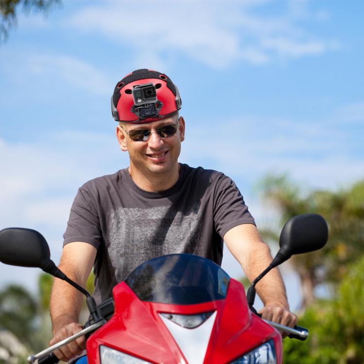 PULUZ Aluminum Quick Release Bracket NVG Helmet Mount for GoPro and Other Action Cameras (Black) by PULUZ