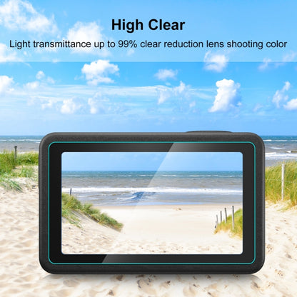 For DJI Osmo Action 5 Pro PULUZ 3-in-1 Lens Front and Back Screen Tempered Glass Explosion-proof Film (Transparent) -  by PULUZ | Online Shopping UK | buy2fix